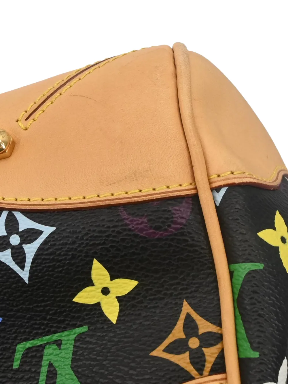 2010 Claudia Monogram Tote Bag
