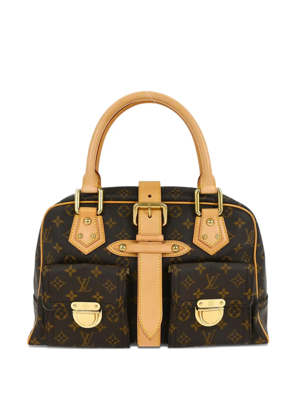 Louis Vuitton Pre-Owned 2006 GM Manhattan monogram tote bag - Marrone
