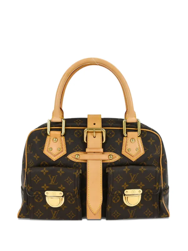 Louis Vuitton Pre-owned 2006 GM Manhattan Monogram Tote Bag in Brown