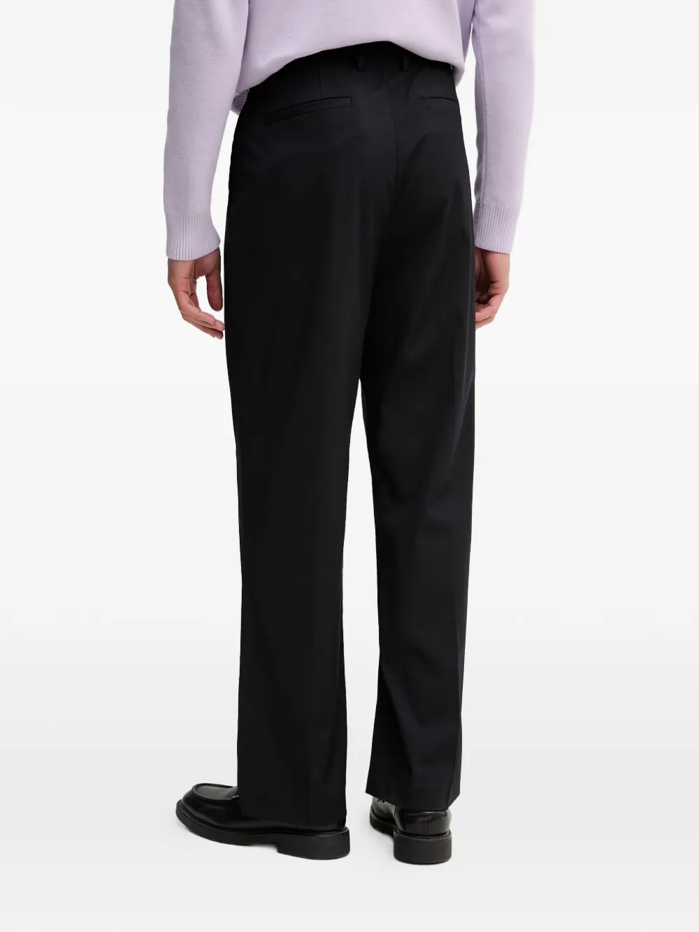 Sisley Pleated Trousers - Black 