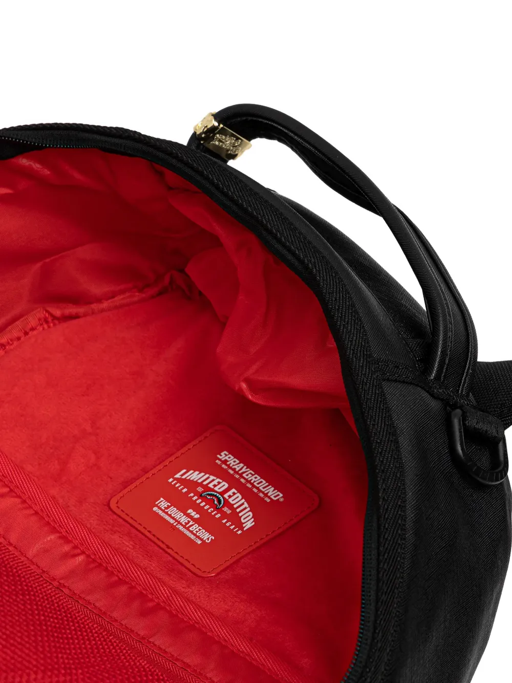 Sprayground Check-pattern Backpack In Black