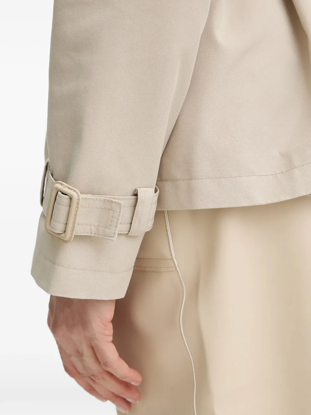 Silvian Heach Jack met dubbele rij knopen Beige