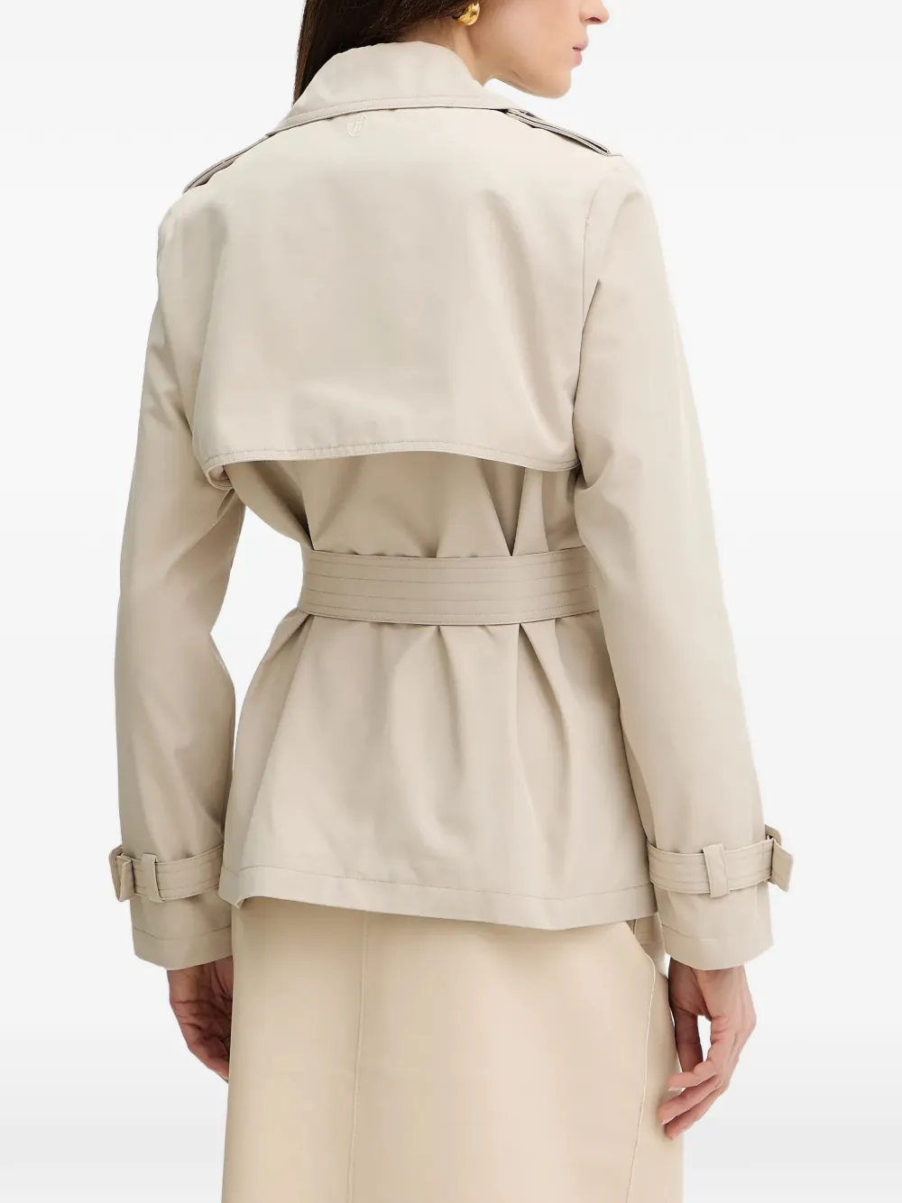  Silvian Heach Double-breasted Jacket - Neutrals 