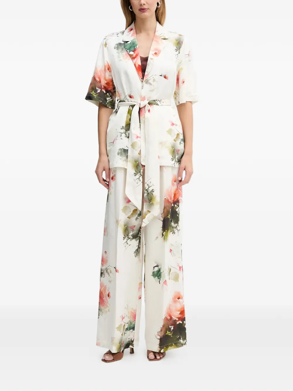 Silvian Heach Shirt met bloemenprint Wit