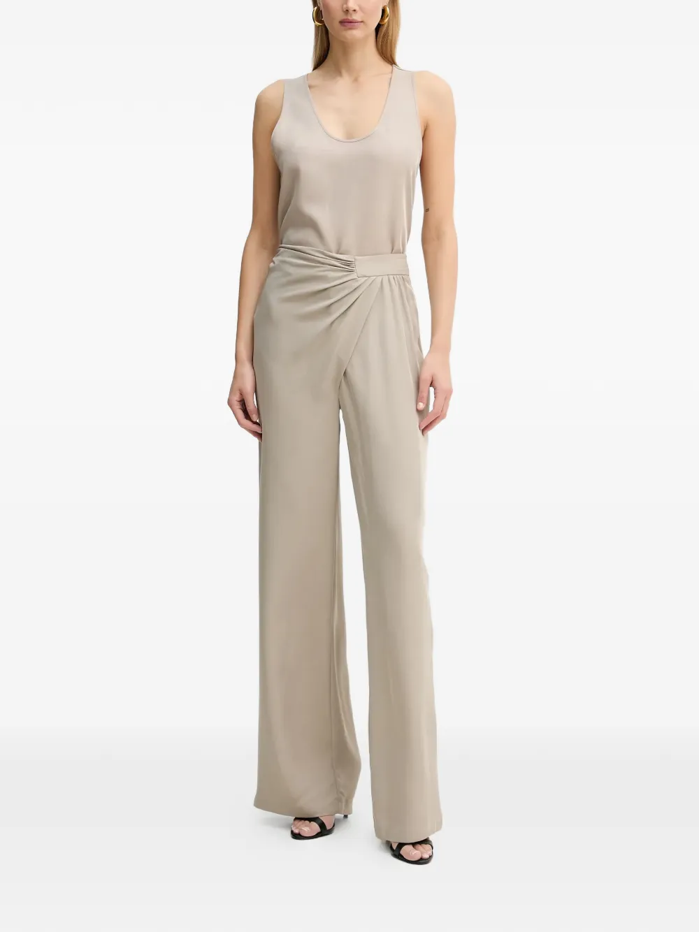  Simona Corsellini Scoop-neck Vest - Neutrals 