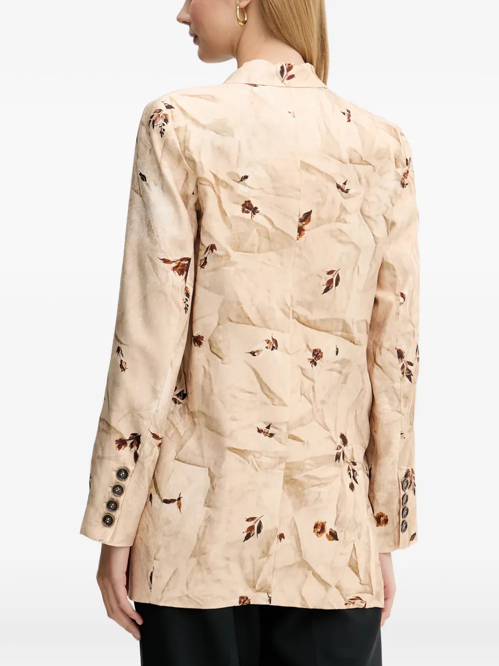 Silvian Heach Blazer met bloemenprint Beige