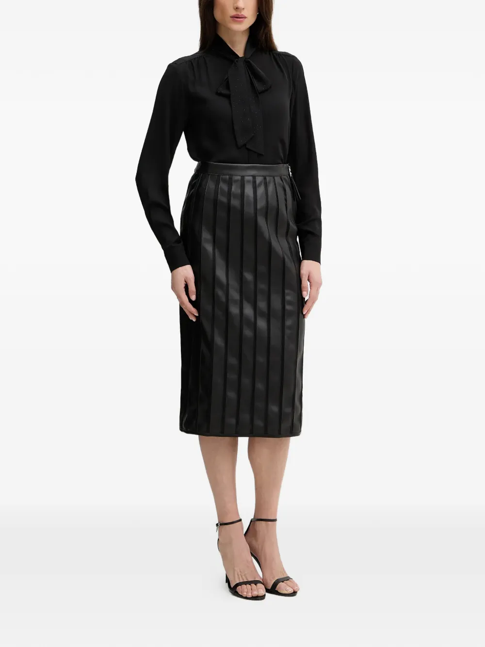 Pencil Midi Skirt