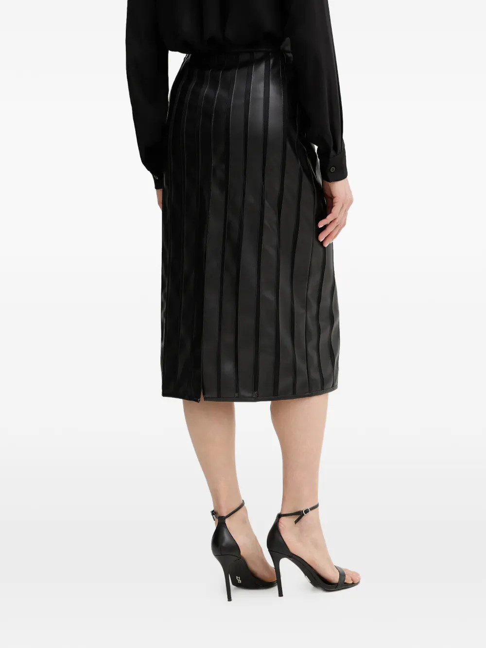  Silvian Heach Pencil Midi Skirt - Black 