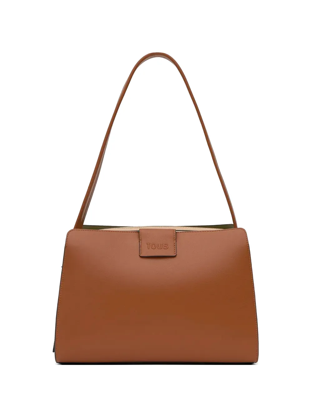 TOUS logo-embossed shoulder bag - Marrone