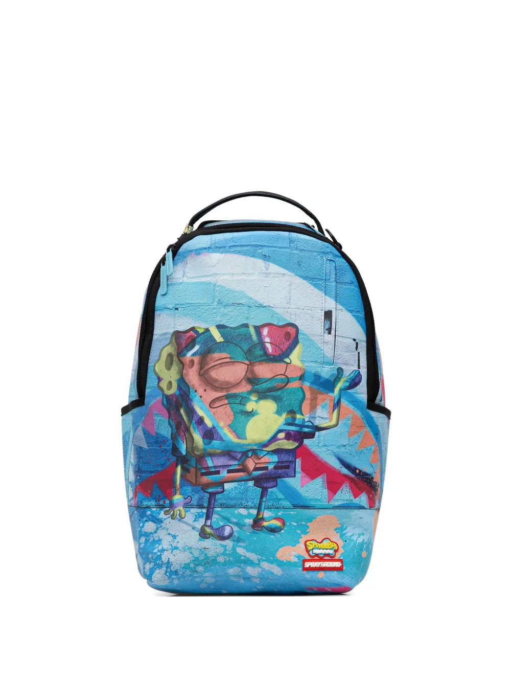Sprayground Spongebob-print Backpack In Blue