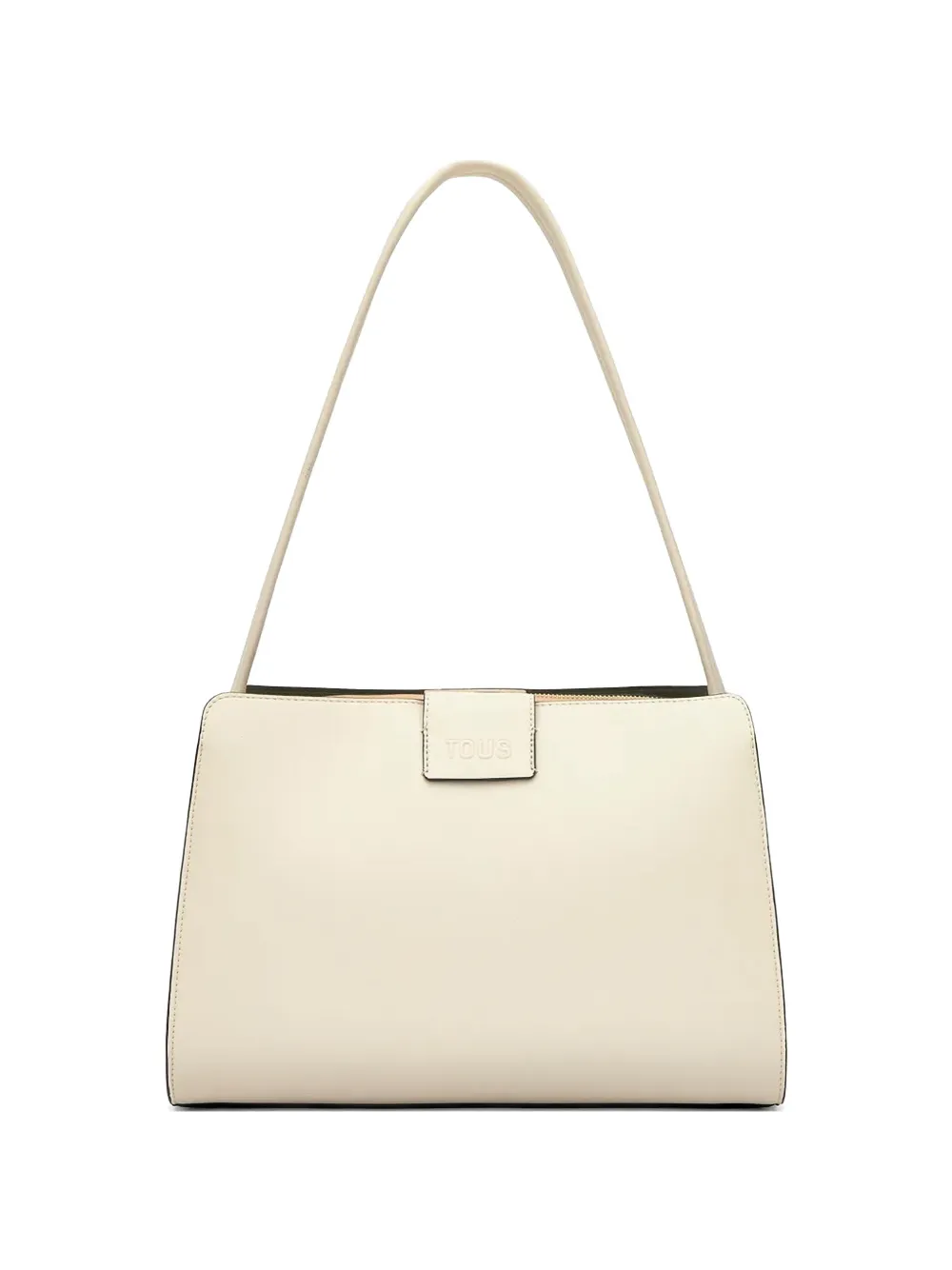 TOUS logo-embossed shoulder bag - Toni neutri