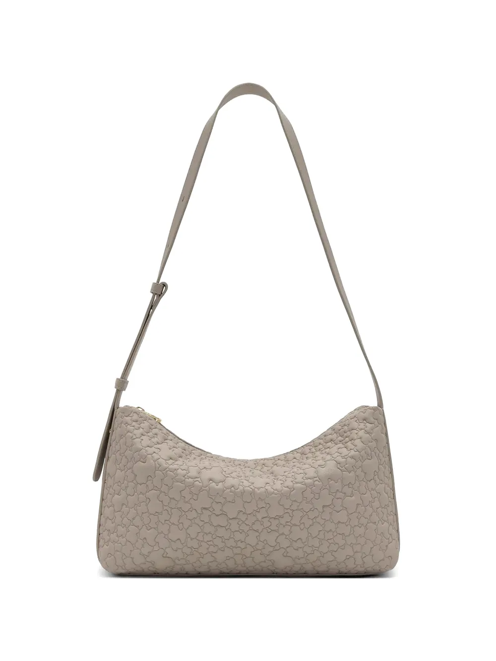 TOUS Puffy Bear embossed shoulder bag - Toni neutri