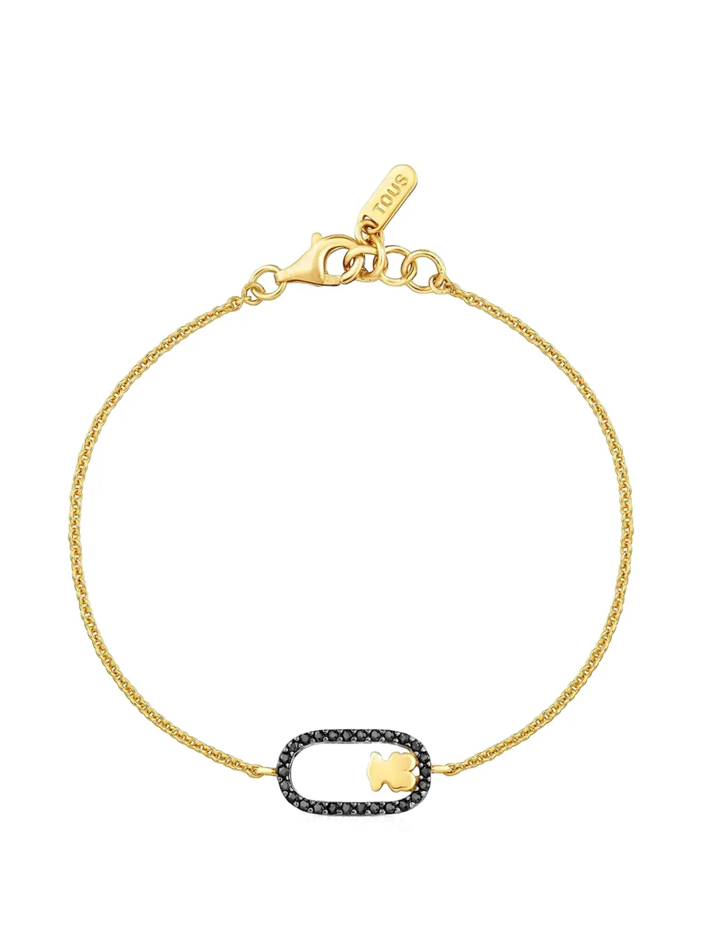 TOUS bear-embellishment bracelet - Oro