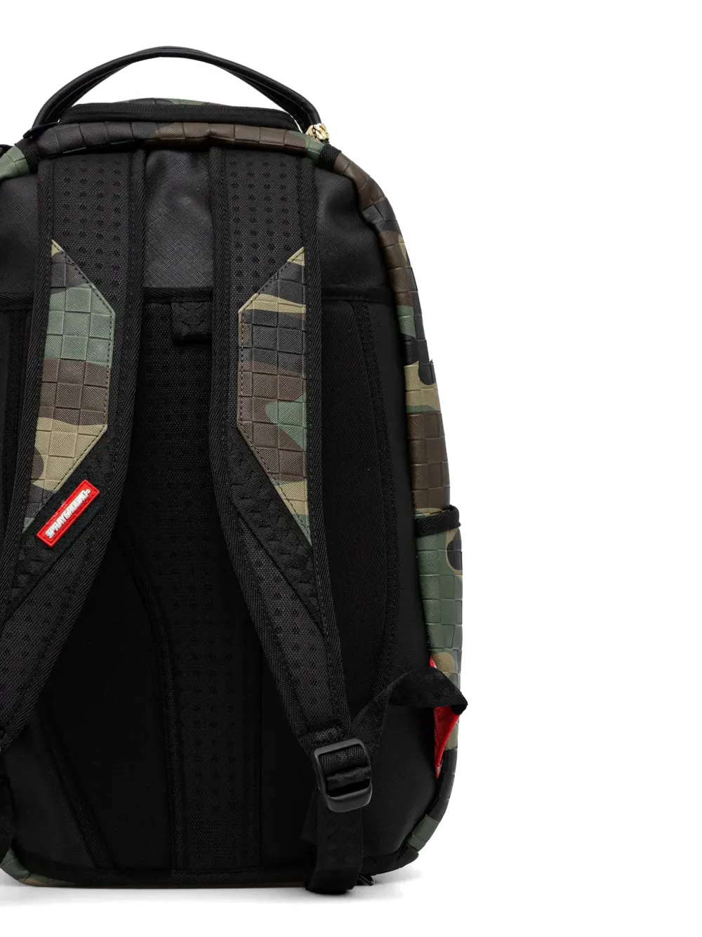  Sprayground Camouflage Shark Backpack - Black 