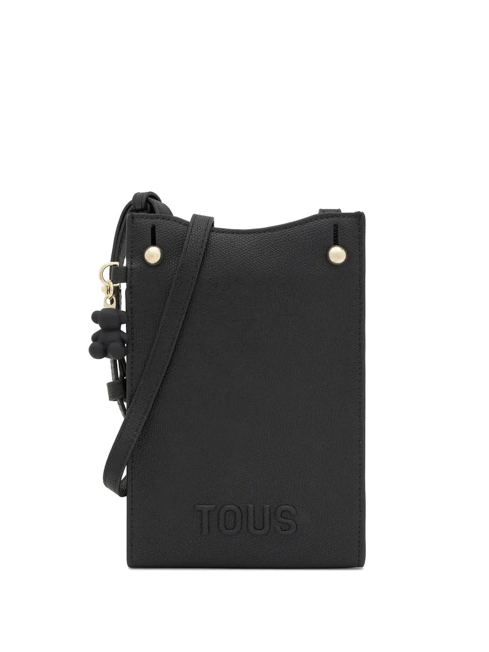 TOUS flap pocket phone case crossbody bag - Nero