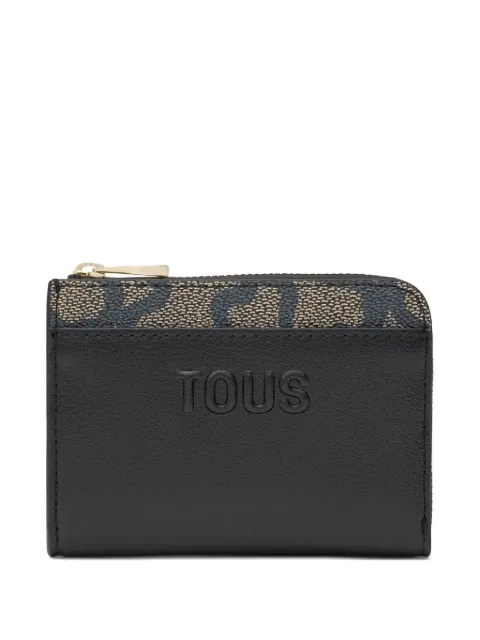 TOUS logo-embossed wallet