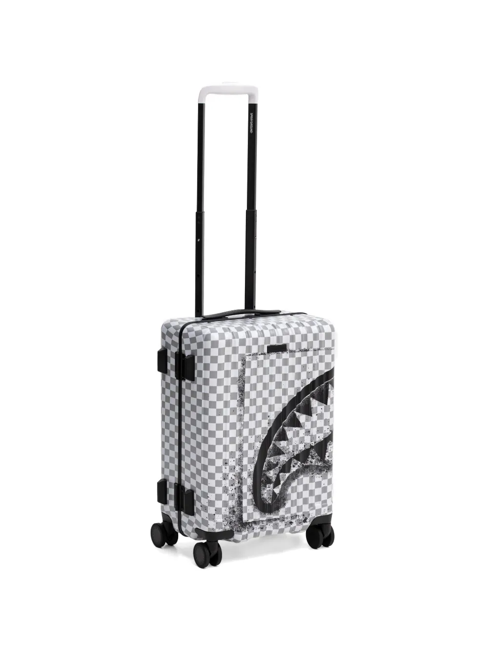 Storm Fade Checkerboard Shark Luggage