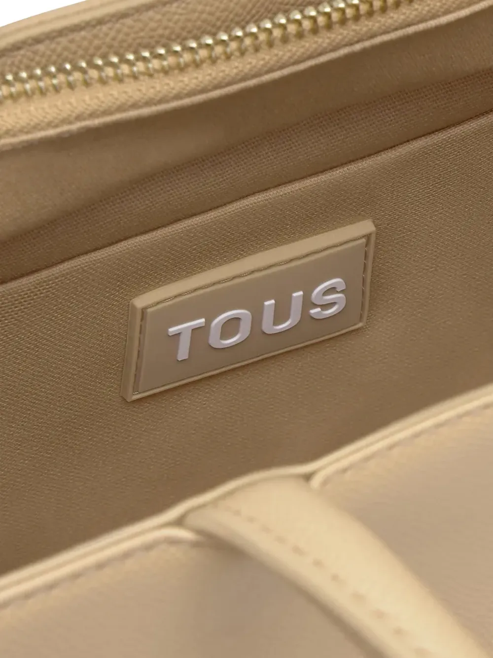  Tous Medium Brenda Embossed Tote Bag - Brown 