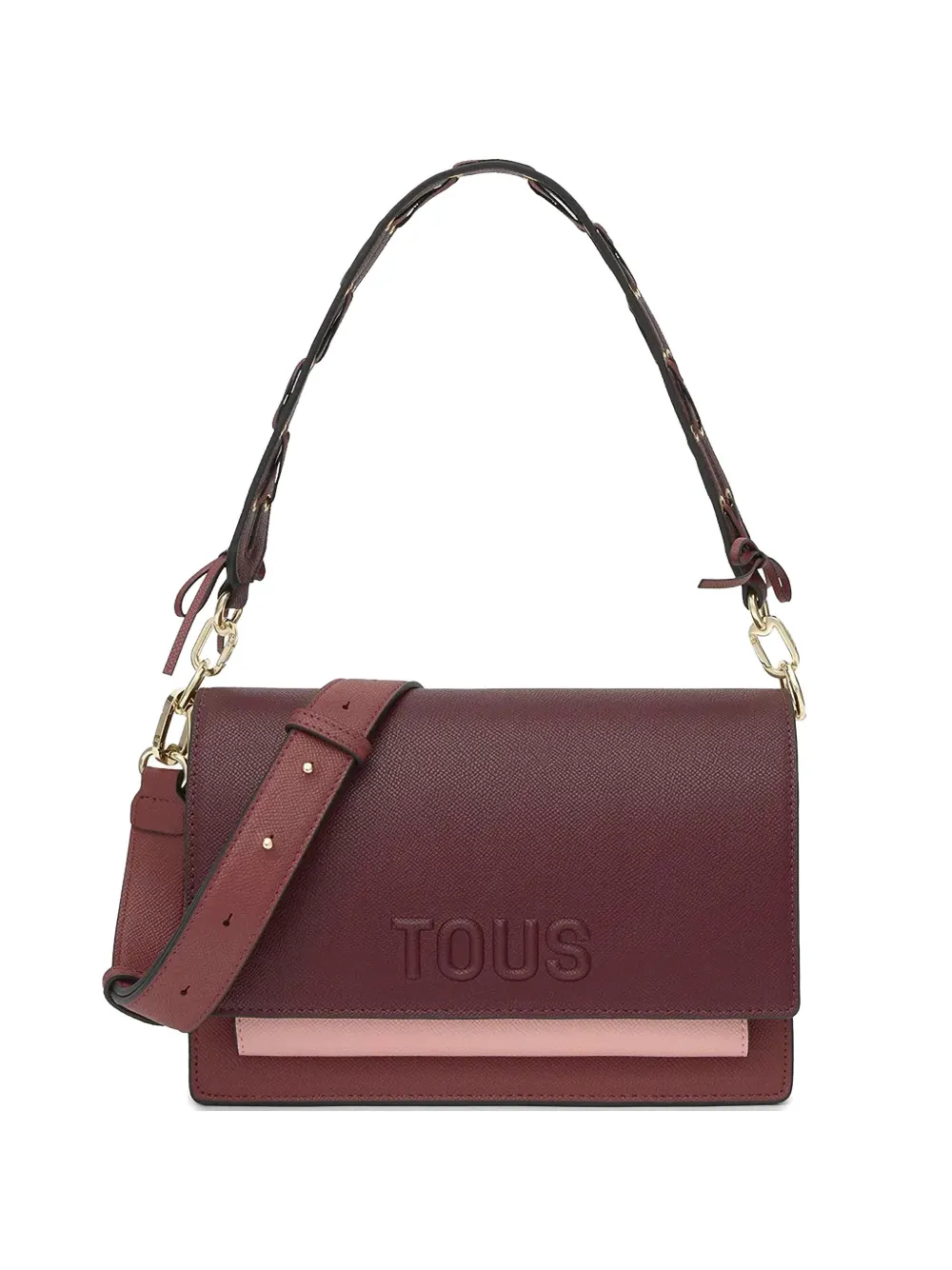 TOUS embossed cross body bag - Rosso