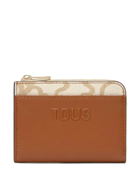 TOUS logo-embossed wallet
