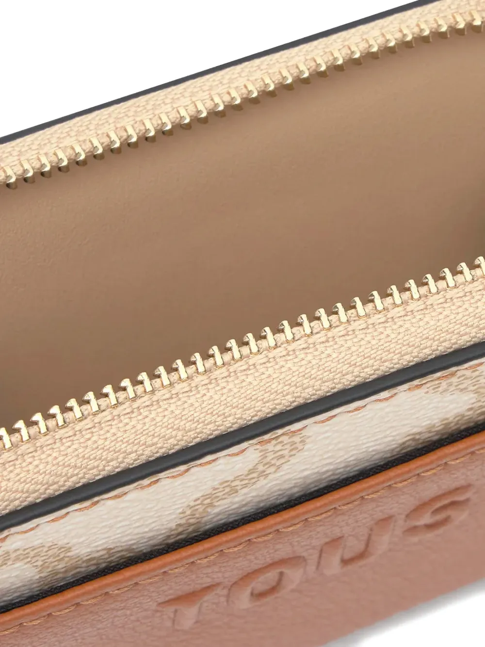  Tous Logo-embossed Wallet - Brown 