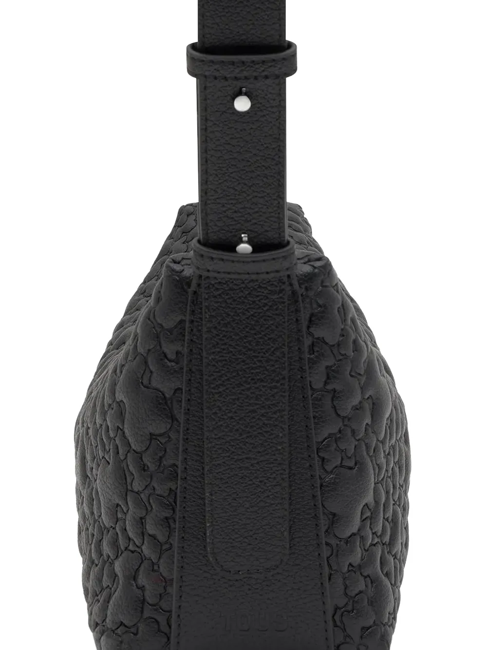 Bear-Embossed Cross Body Bag