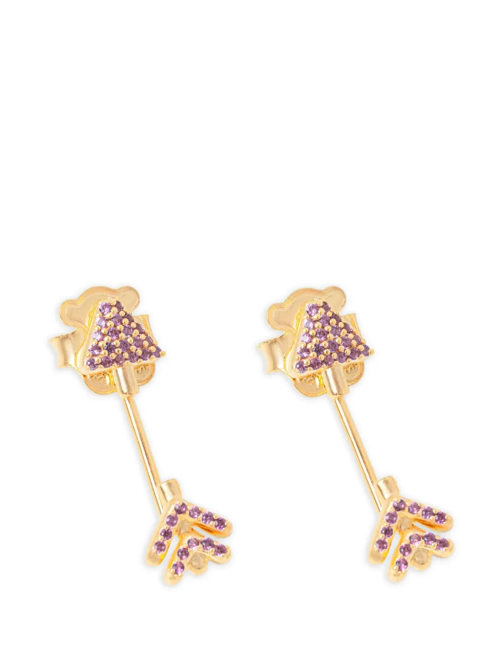 TOUS arrow earrings - Oro