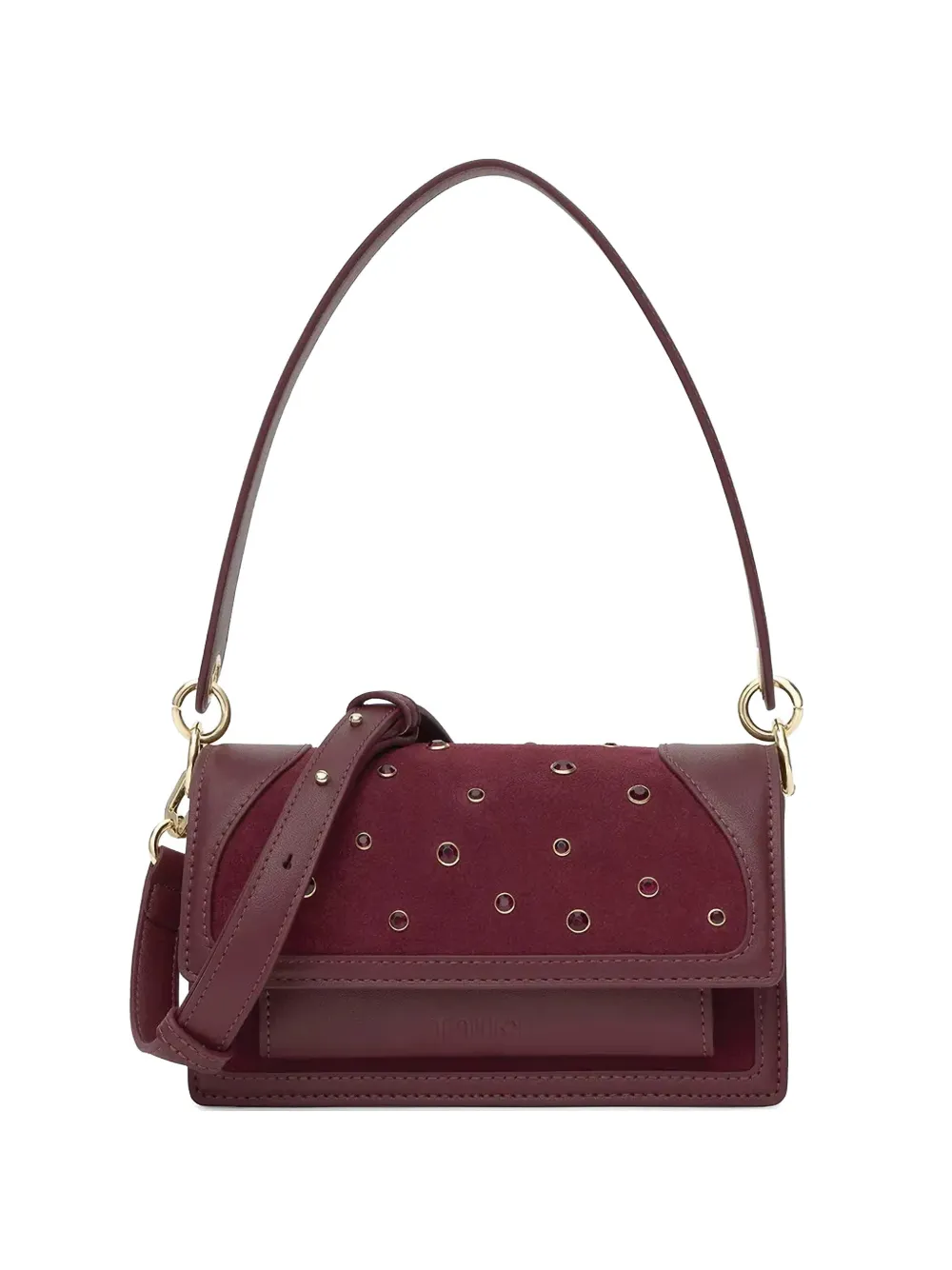 TOUS grommet detail satchel - Rosso