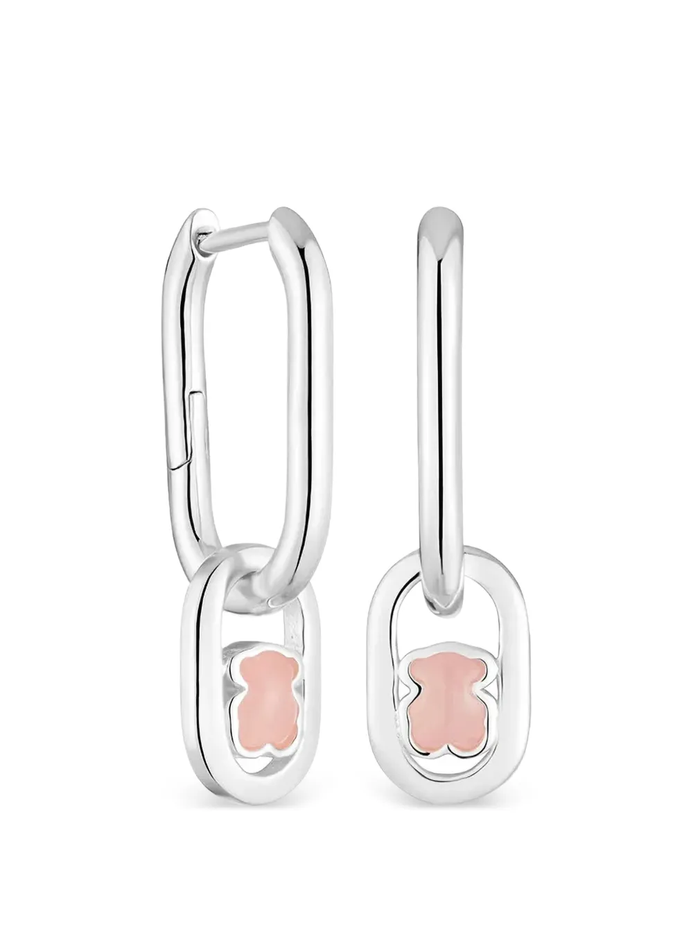 TOUS cutout motif earrings - Argento