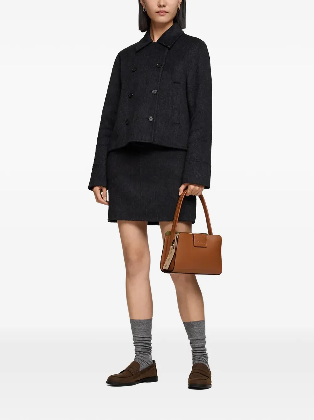  Tous Small Kaos Icon Embossed Shoulder Bag - Brown 