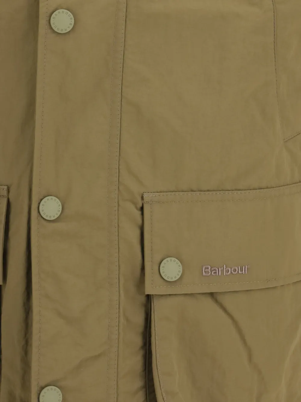  Barbour Ashby Button Pocket Jacket - Green 