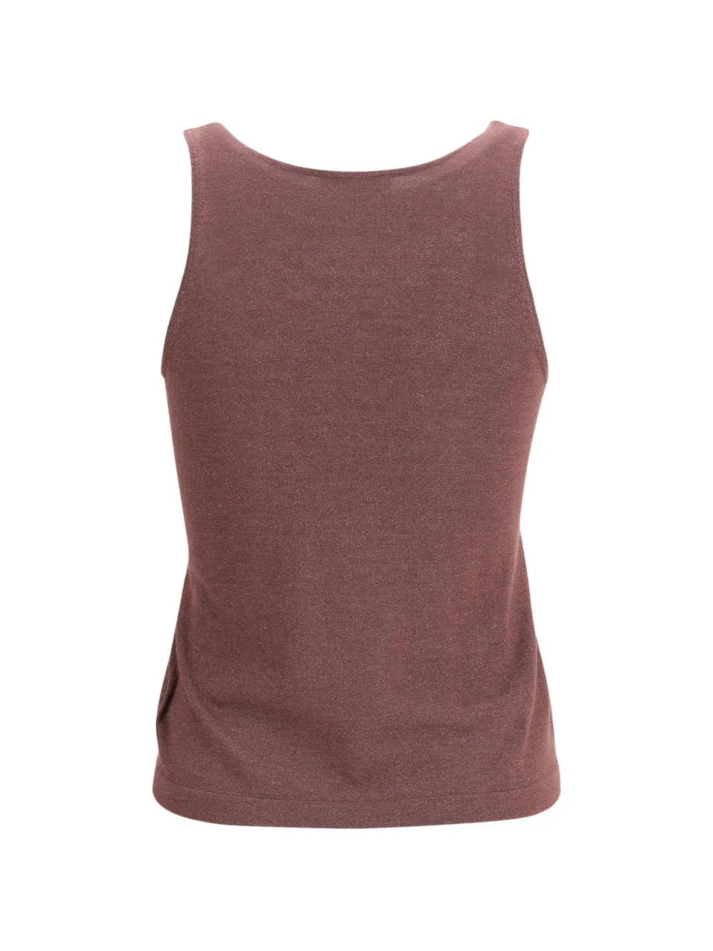 Brunello Cucinelli Tanktop met diepe ronde hals Roze
