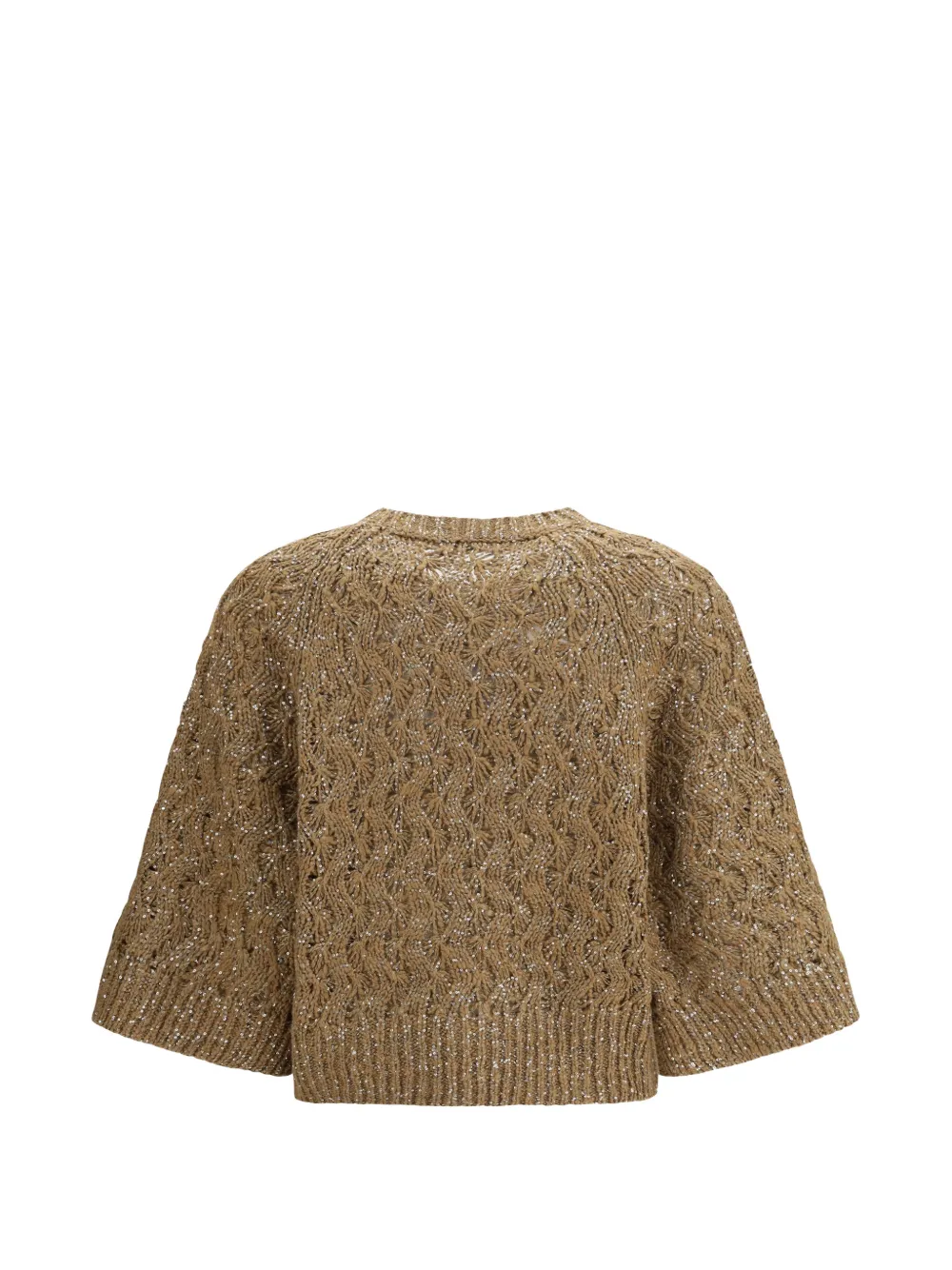 Open-Stitch Sweater