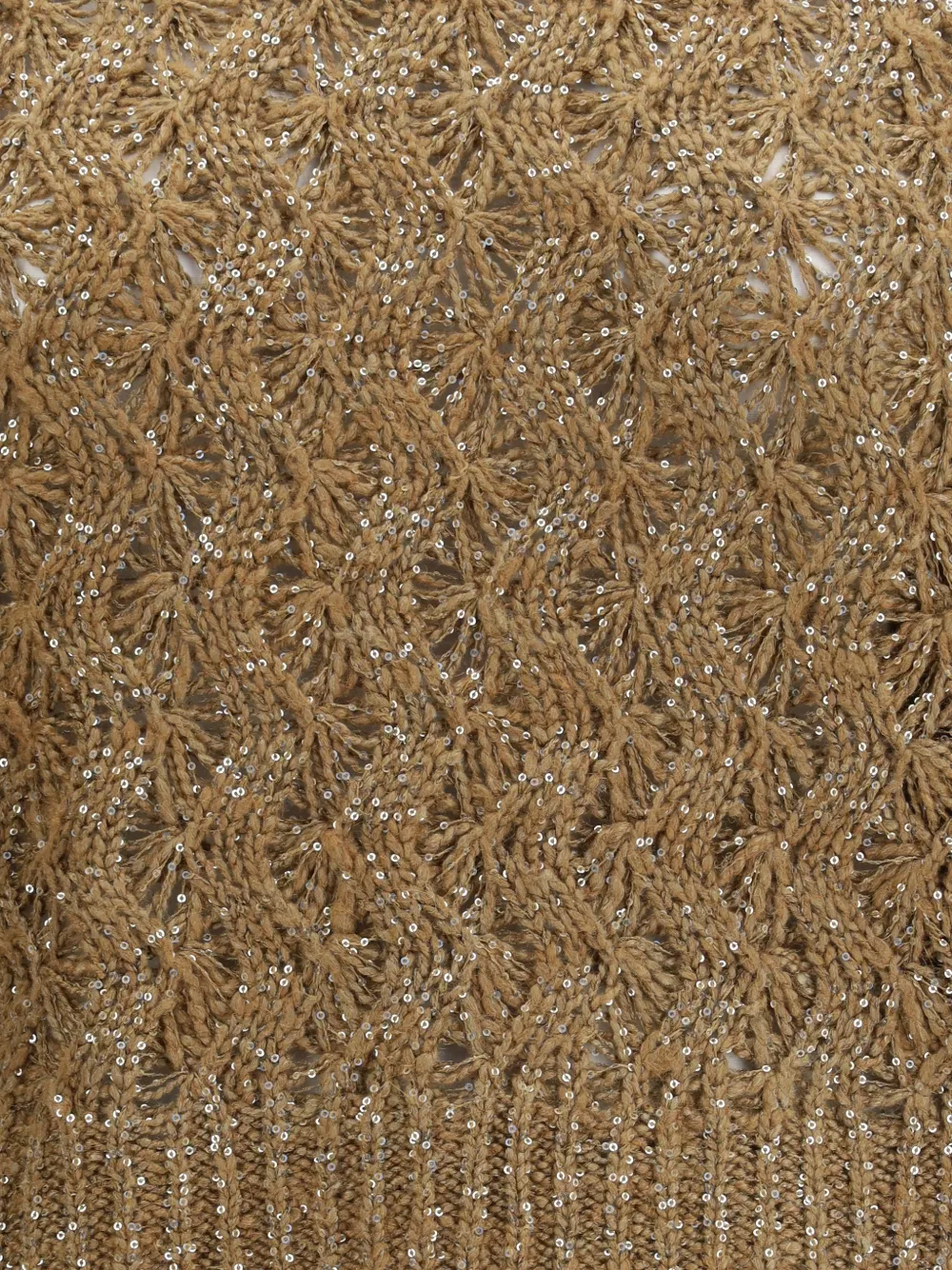 Open-Stitch Sweater