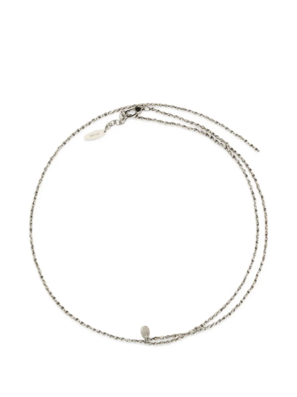  Brunello Cucinelli Collar Collana - Plateado 