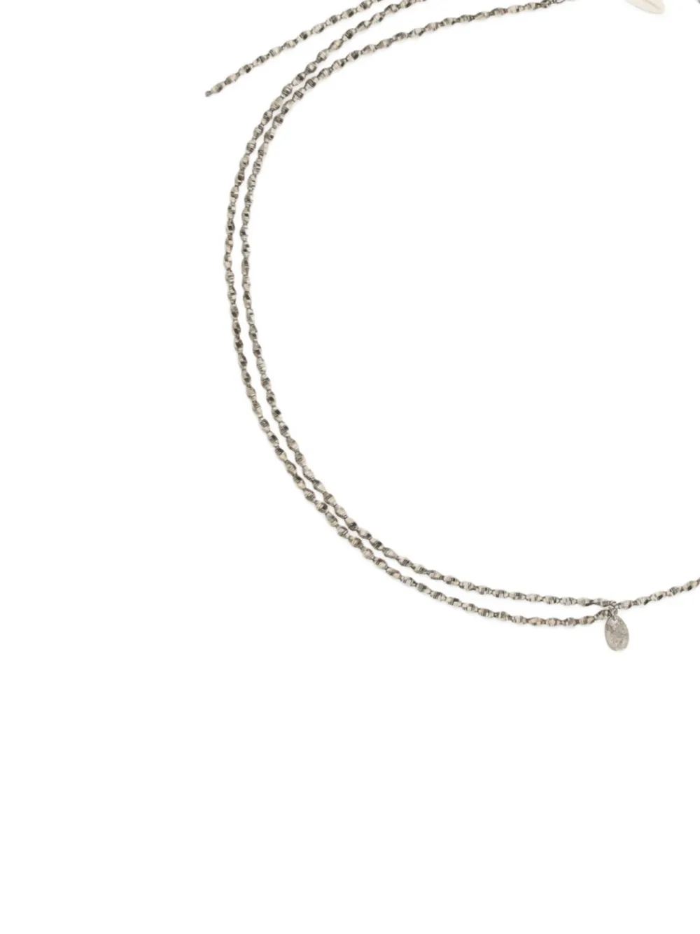  Brunello Cucinelli Collar Collana - Plateado 