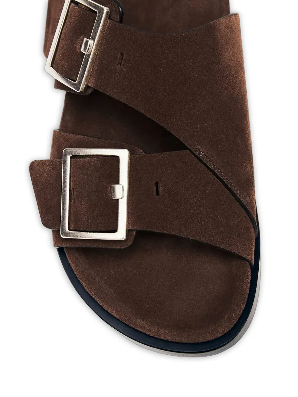 ALOHAS Alba sandalen met gespbandje Bruin