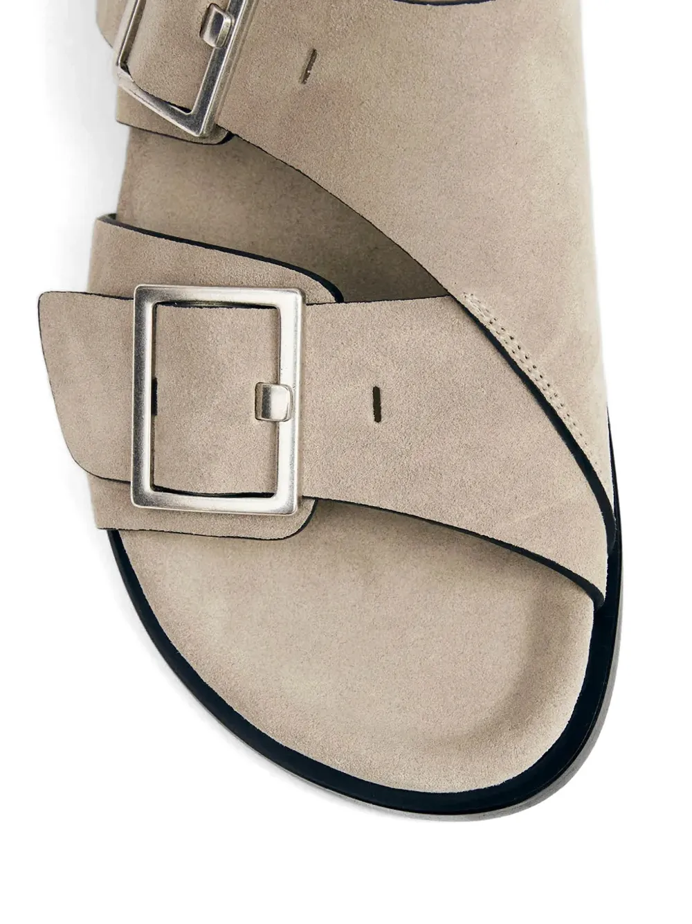 ALOHAS Alba sandalen met gespbandje Beige