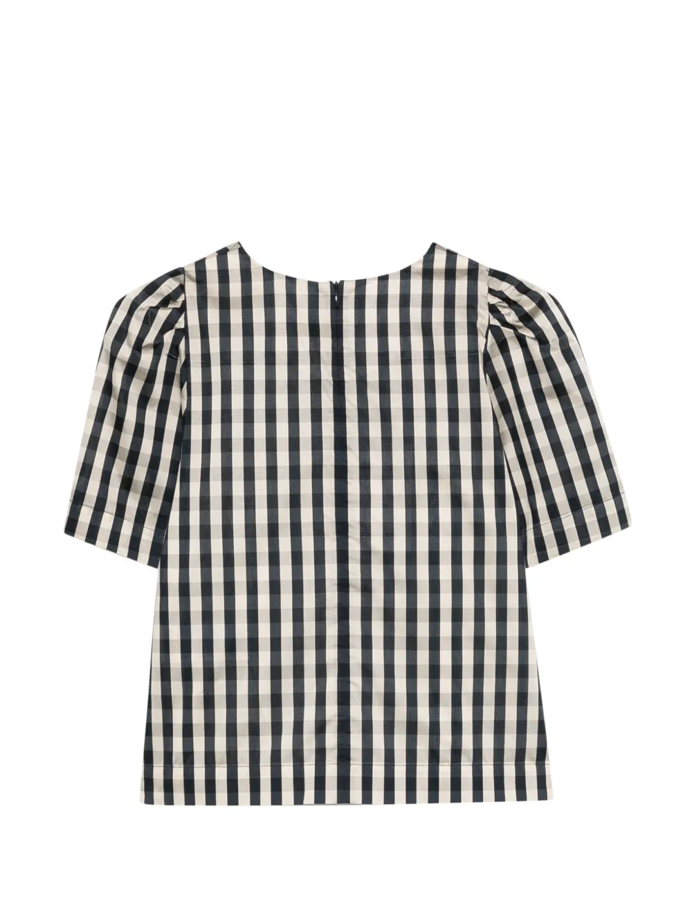  Baum Und Pferdgarten Minu Beaded Gingham Top - Blue 