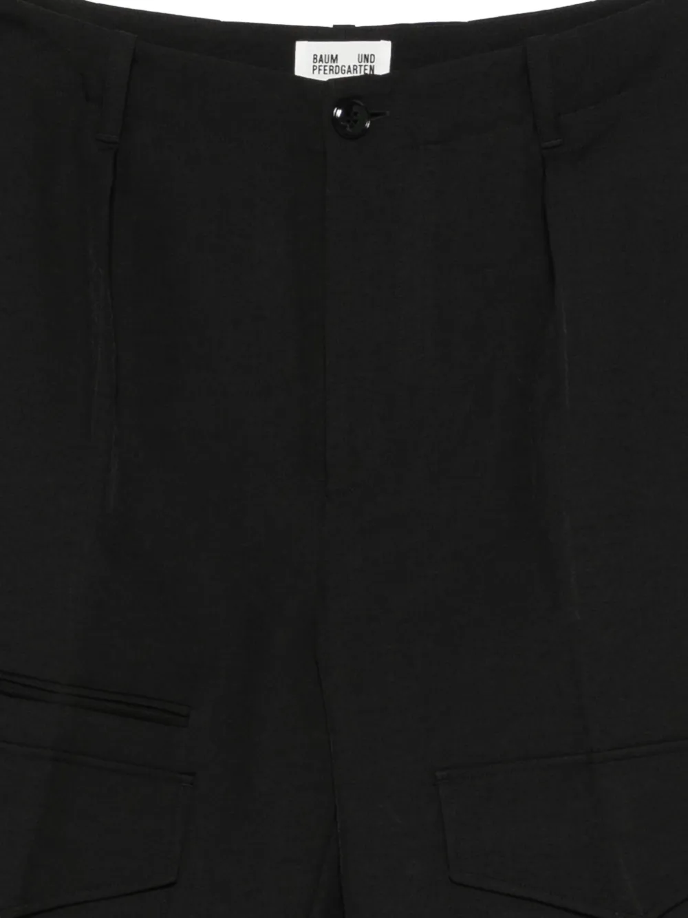  Baum Und Pferdgarten Neria Flap-pocket Trousers - Black 