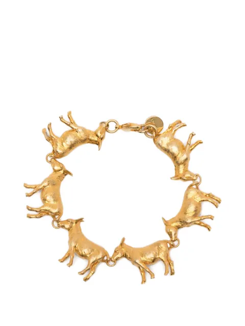 Jacquemus Anes animal-pendant bracelet
