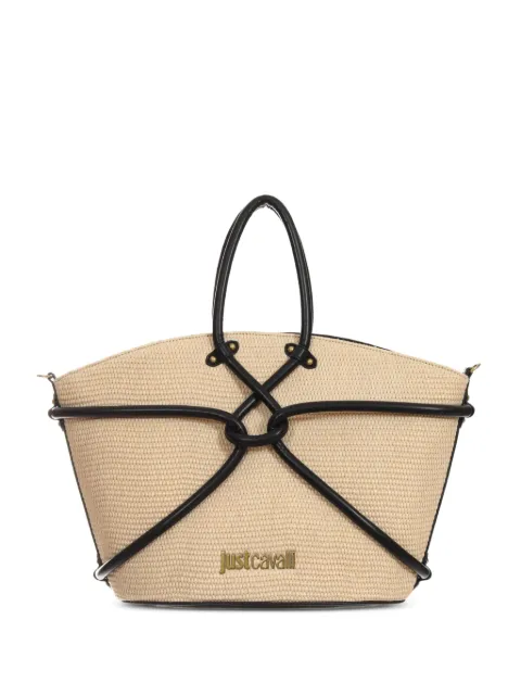 Just Cavalli knot-detail tote bag