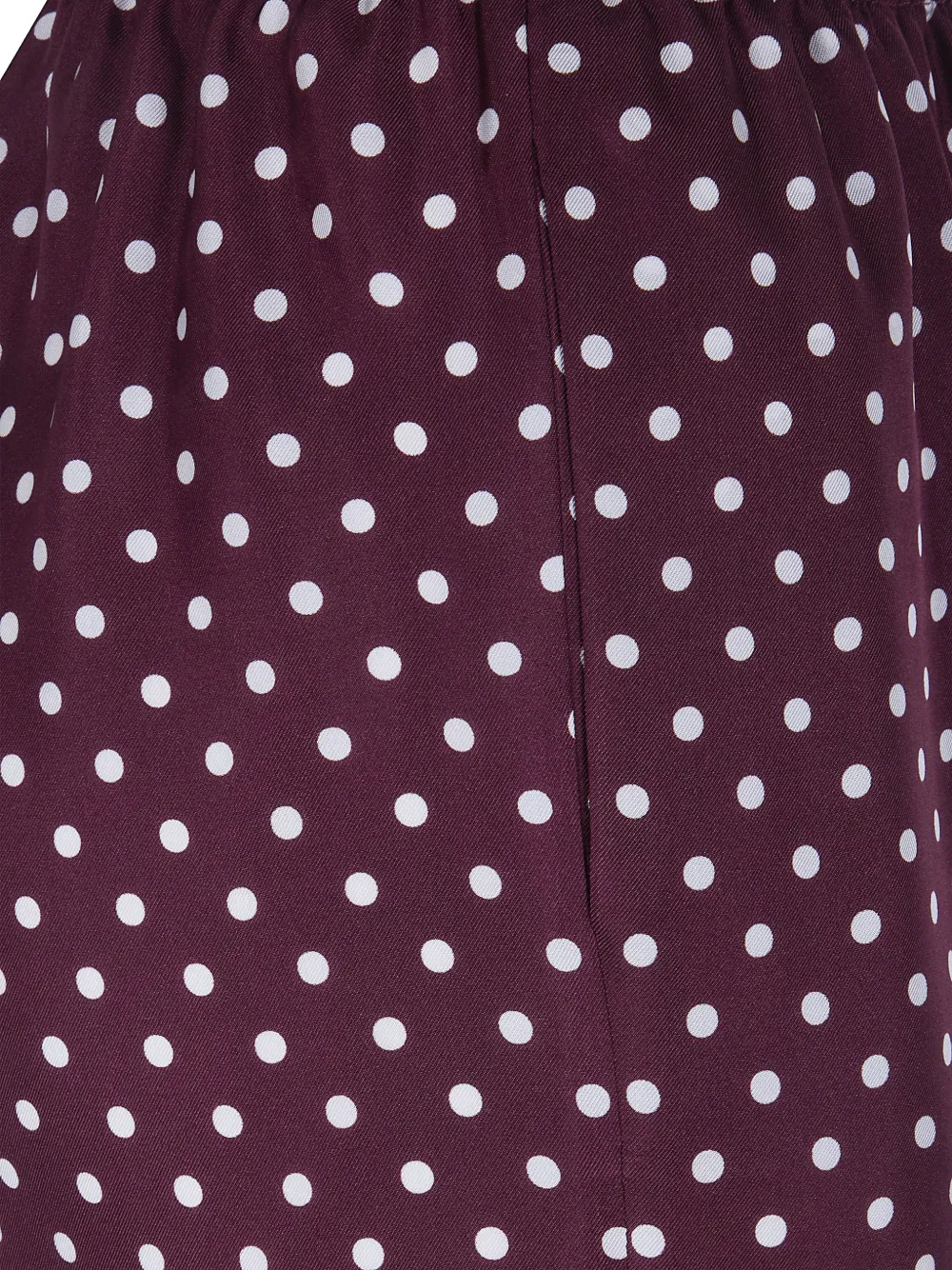 Laura Urbinati Broek met stippen Paars