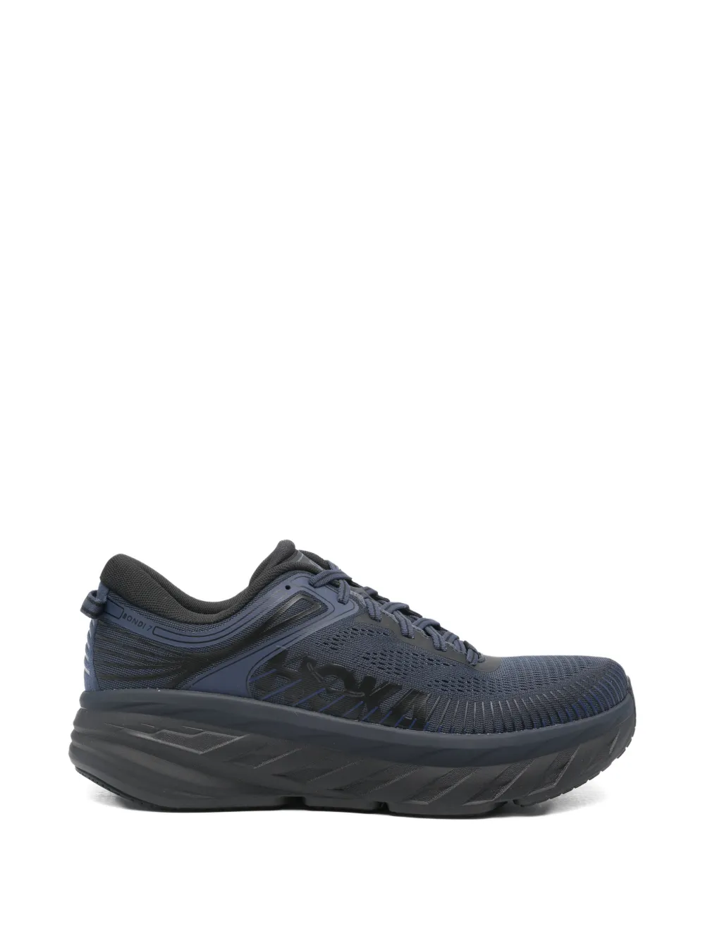 HOKA Bondi 7 textured sneakers - Blu