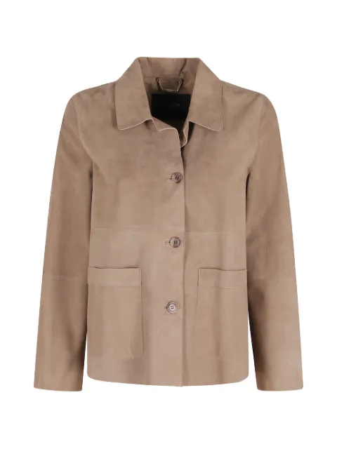 Seventy button patch-pocket jacket