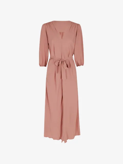Seventy vestido con cinturón y cuello en V