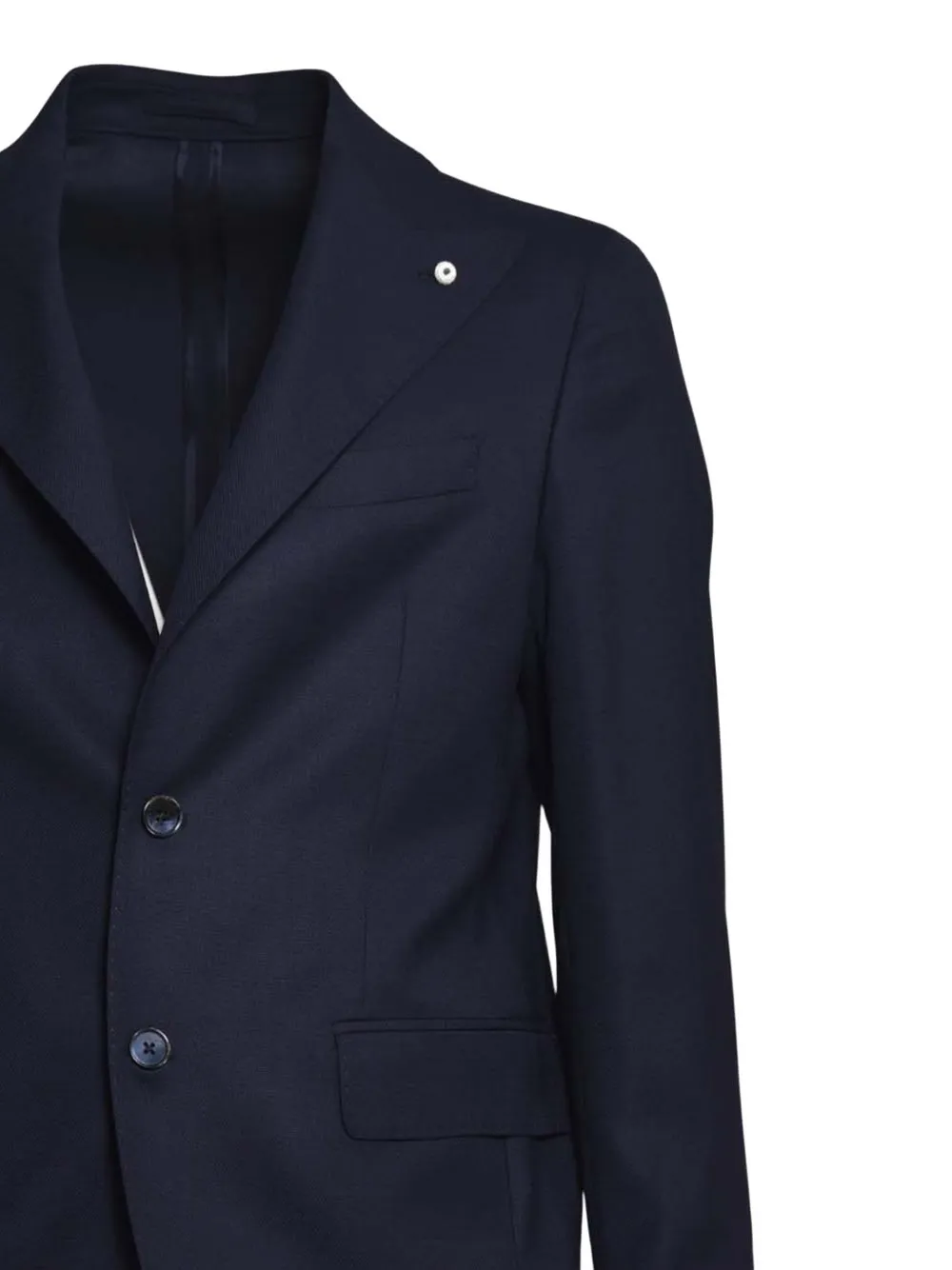  Brando Notched-lapel Blazer - Blue 