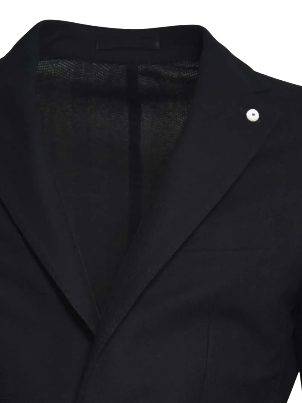  Brando Button Pin Blazer - Black 