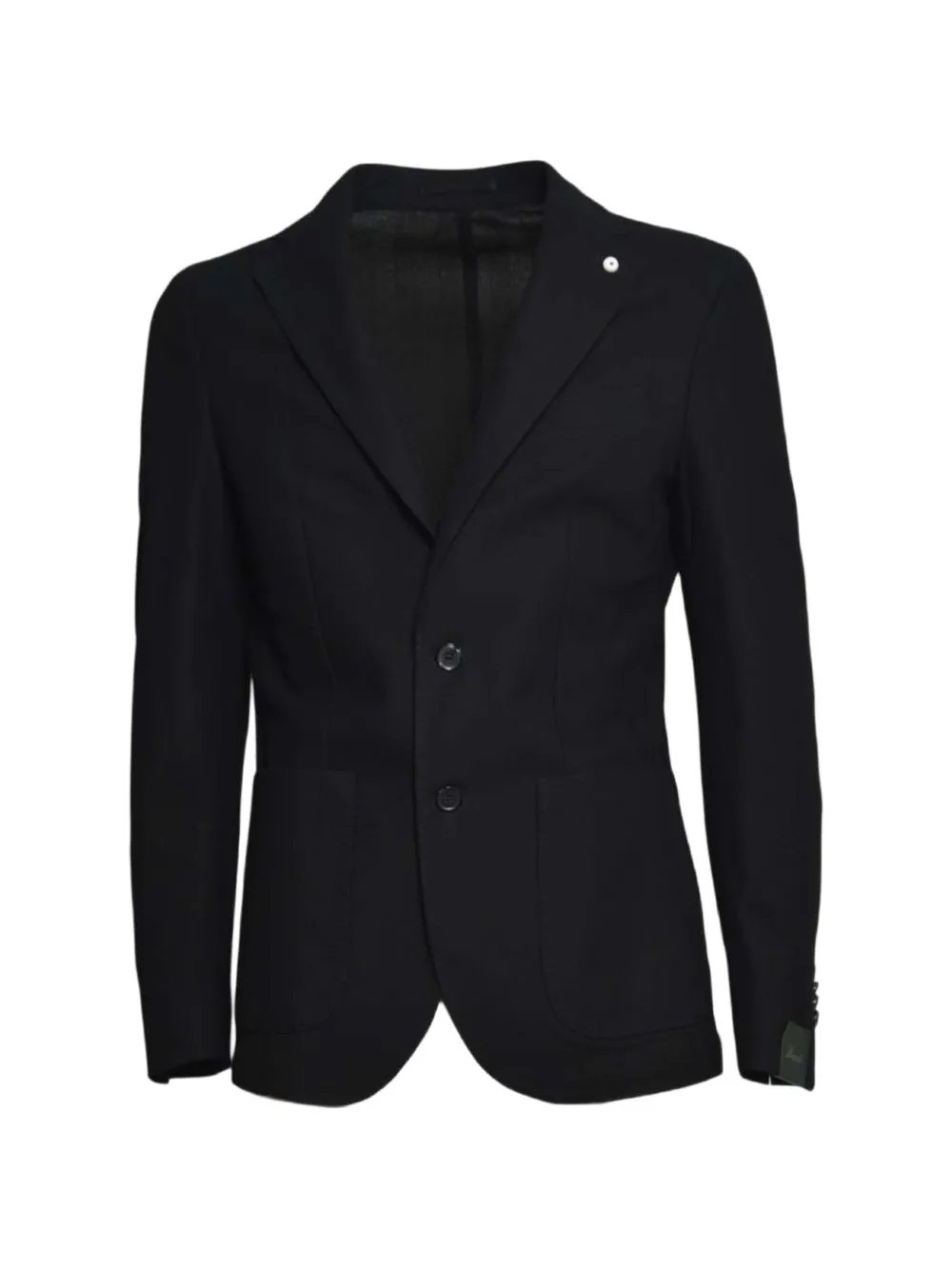 BRANDO button pin blazer - Nero