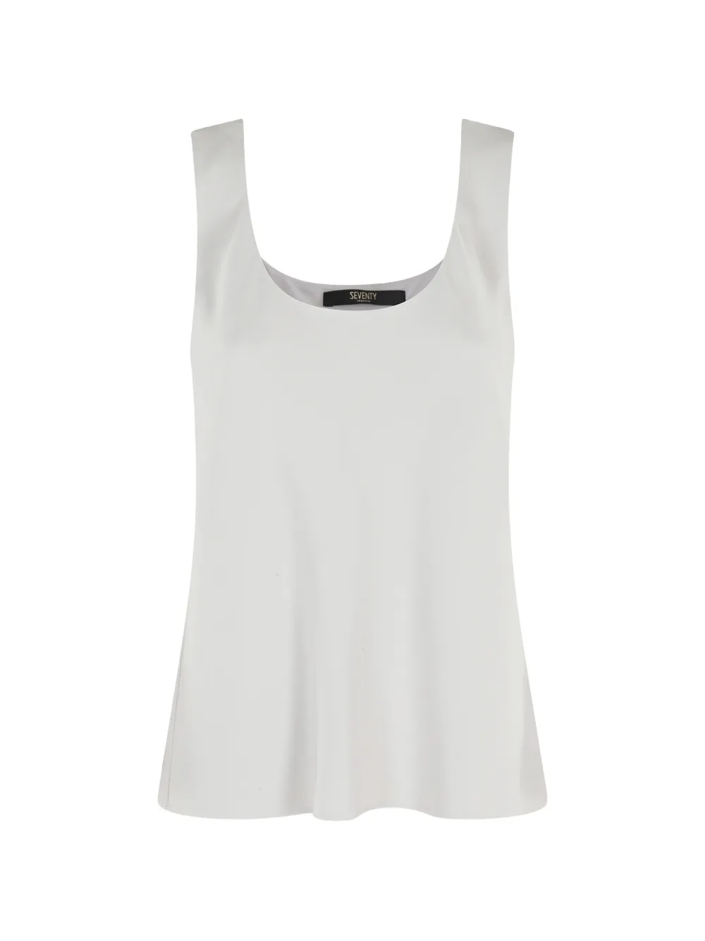 Seventy sleeveless top - Bianco